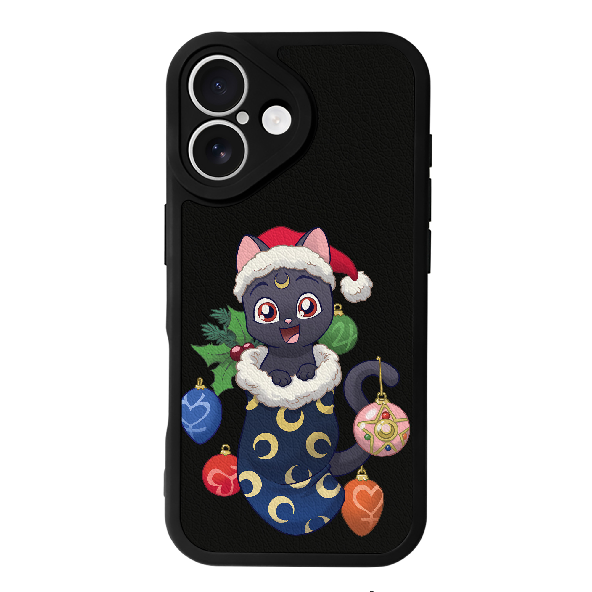 （画像用） 美少女戦士セーラームーン Sailor Moon 【iPhone 16シリーズ対応】シリコンスマホケース（レザー調） 材質：シリコン